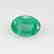 0.94 Ct IGI Certified Genuine Zambian Emerald Nice Oval