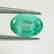 0.94 Ct IGI Certified Genuine Zambian Emerald Nice Oval - 4