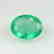 1.35 Ctw Natural Zambian Loose Oval cut Emerald
