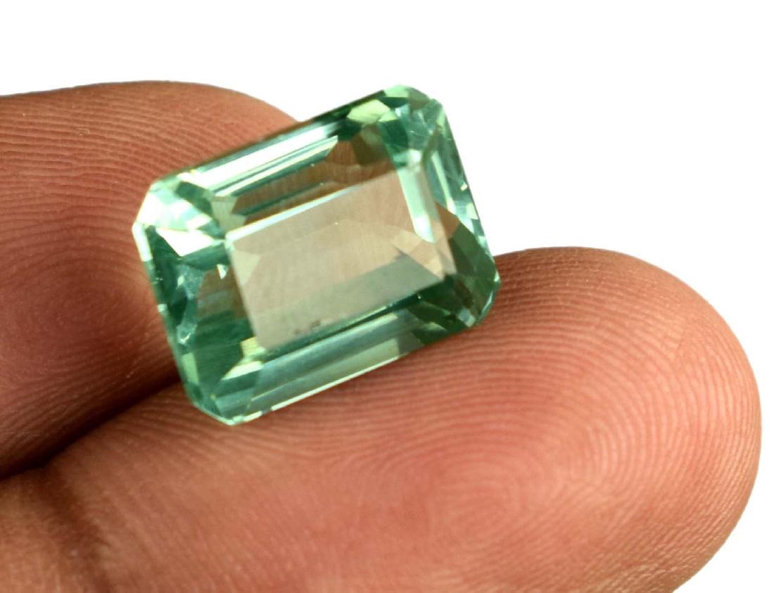 11.35 Carat Natural Green Sapphire IGL Certified (1 of 3)