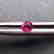 0.27 ct Ruby 4.0*3.4*1.9 mm Pear Cut