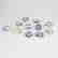9.88 Ctw Natural Ceylon Unheated Blue Sapphire Mixed