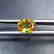 1.8 ct Yellow Sapphire 7.0*9.1 mm Oval Cut