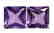 4.20 Ct 100%NATURAL AMETHYST NICE PAIR VVS QUALITY
