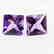 4.20 Ct 100%NATURAL AMETHYST NICE PAIR VVS QUALITY - 3