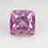 5.40 Ctw Natural Loose Sweet Pink Kunzite Cushion cut