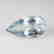 3.43 Ct Genuine Pear cut Aquamarine Top Class Luster