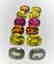 Multi color Tourmalines 12pcs-14.25 ct