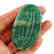 Carved Green Jade Cabochon