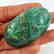 Carved Green Jade Cabochon - 6