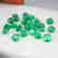 11.03 Ct Genuine 25 Loose Round Emeralds Lot Good Color - 2