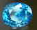 2.40 carats Blue Zircon Loose Gemstone from Cambodia -