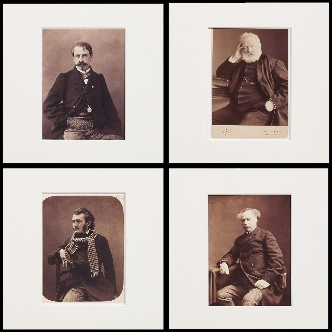 Nadar (French, 1820 - 1910) [Gaspard Félix Tournachon]: Nadar (French, 1820 - 1910) [Gaspard Félix Tournachon] Redescovering: Nadar by Image in Progress - Portraits I - Ed.1/50 Victor Hugo, Alexandre Dumas (son), A.Vitu, Doré Prints & multiples - signed