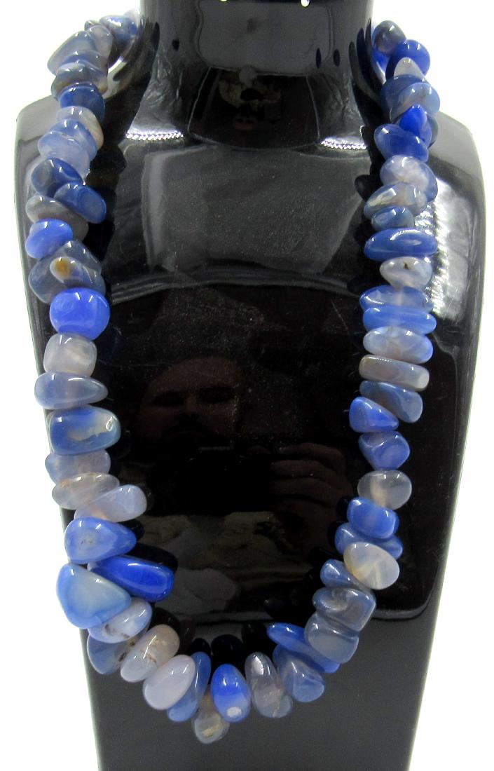 Ancient Egyptian Lapis Lazuli Beaded Necklace (1 of 3)