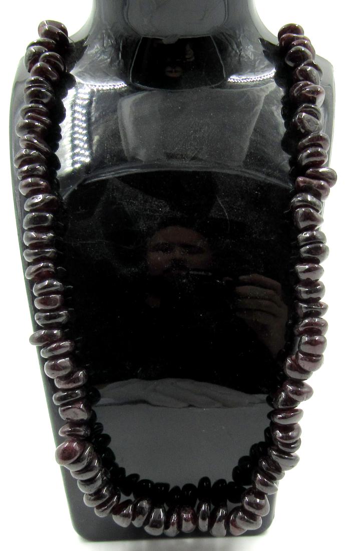 Ancient Roman Colored Stone Beaded Necklace (1 of 3)