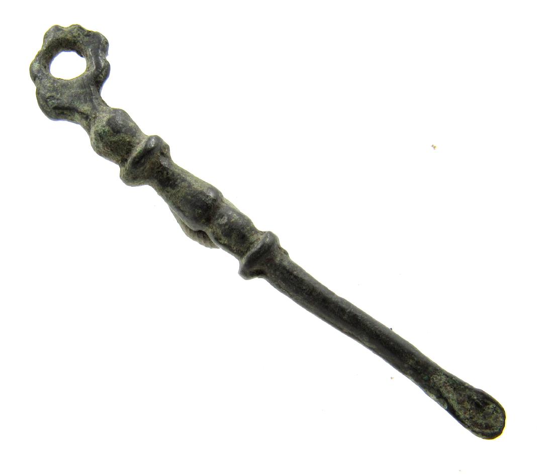 Ancient Roman Bronze Earpick Tool (1 of 3)