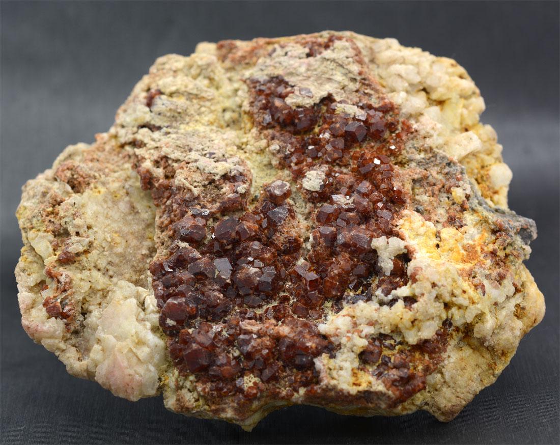 Beautiful Plate Shape Garnet Specimen (1 of 3)