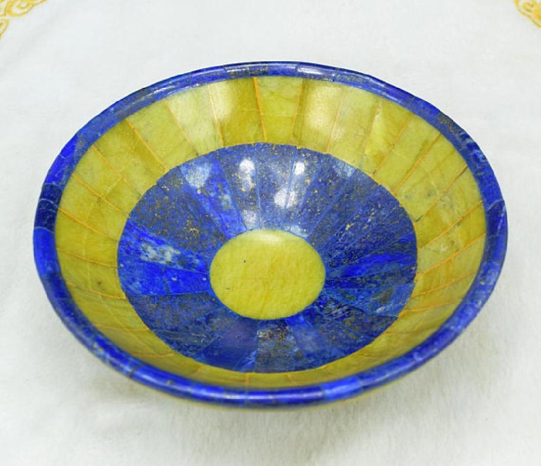 Hand crafted, stunning Yellow Color Oval Shape Lapis (1 of 5)