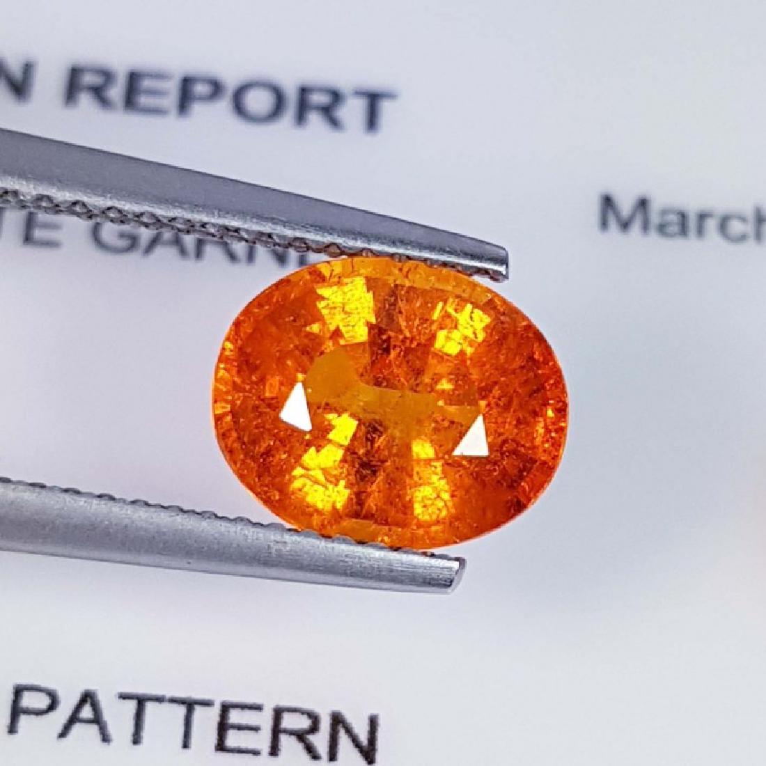 "IGI CERTIFIED" Spessartite Granet - 2.84 ct (1 of 5)