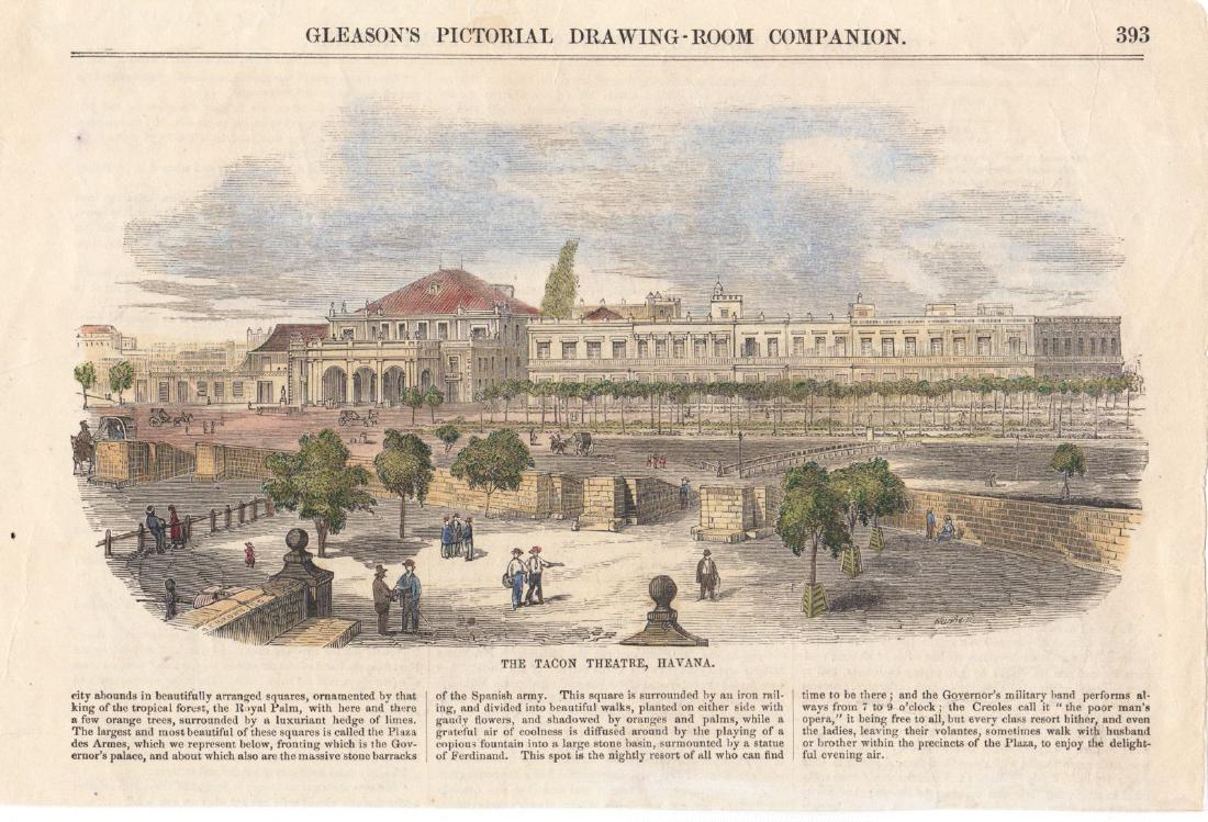 Gleason’s Pictorial: Tacon Theatre, Havana (1 of 1)
