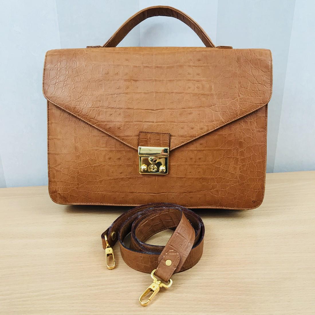 ARTIGIANI VENEZIANI Designer Vintage Alligator Leather (1 of 10)