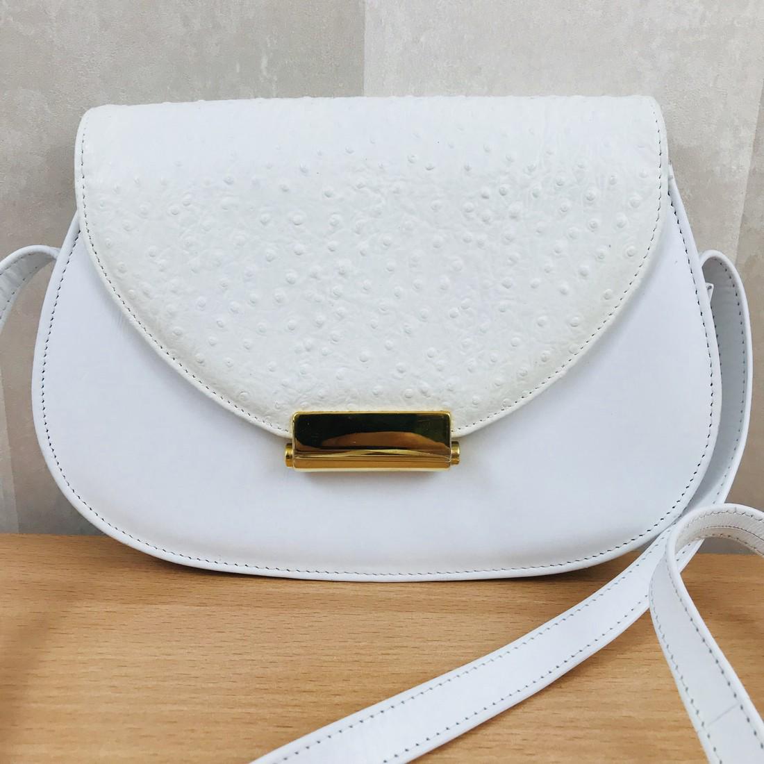 Vintage Handmade Genuine Leather Clutch Bag / Small (1 of 6)