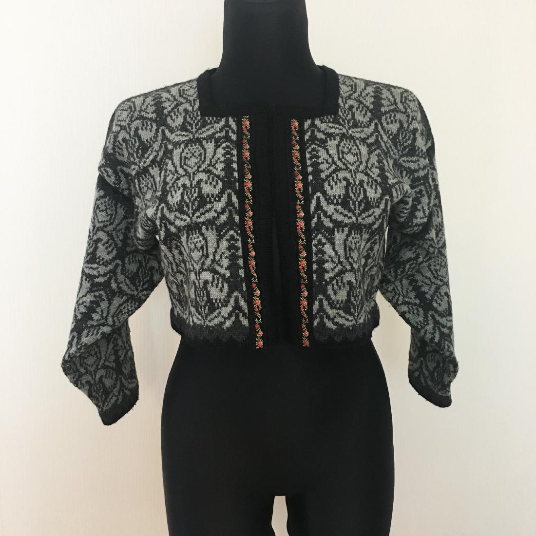 Womens OLEANA Wool Cardigan Blazer Jacket Size L (1 of 7)