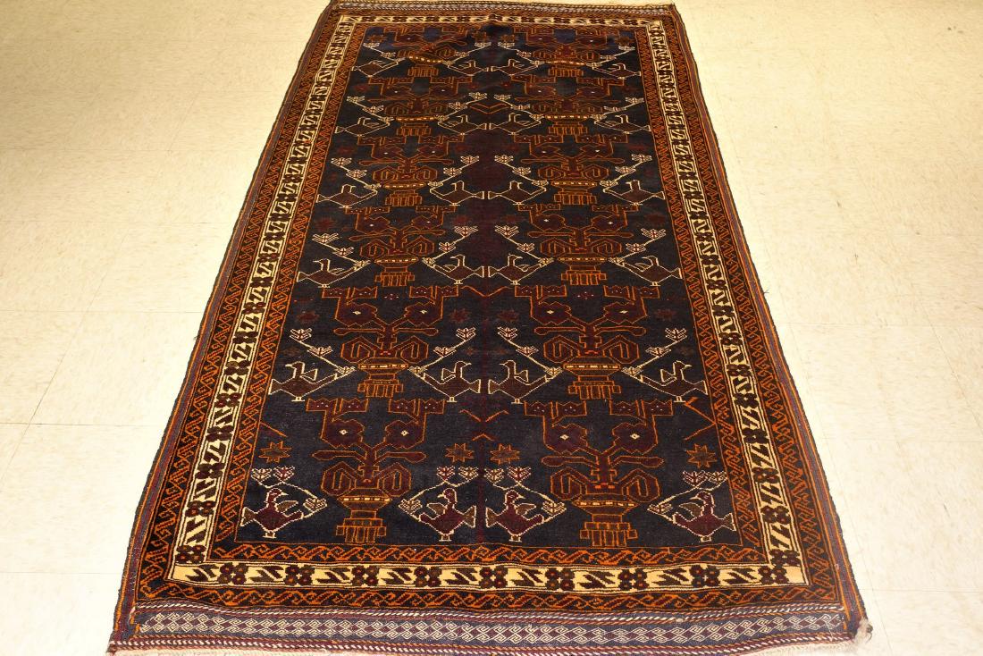 Vintage Herat Belouch Rug 7.3x3.11 (1 of 2)