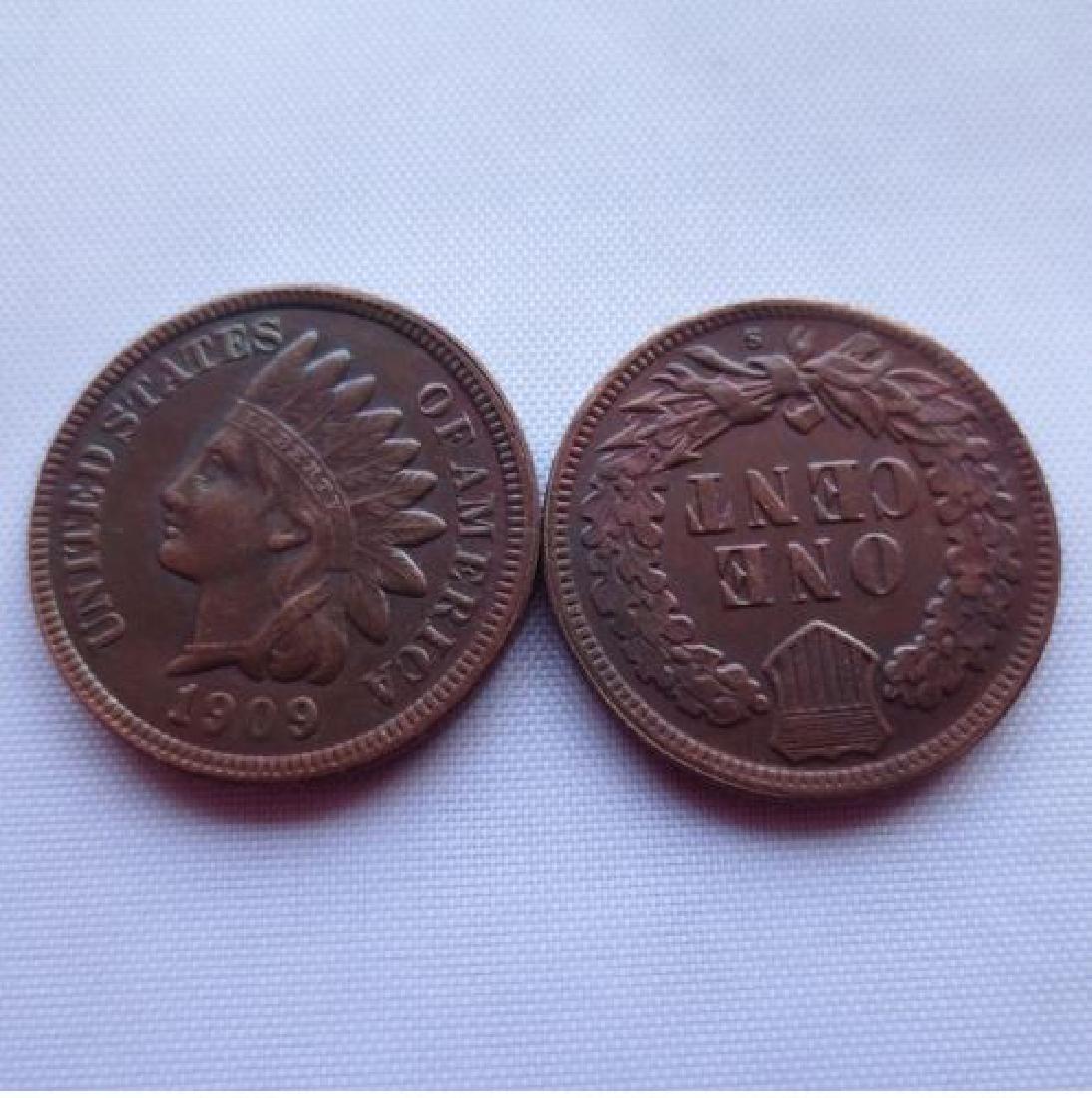 1909-S ONE CENT - INDIAN HEAD (1 of 1)