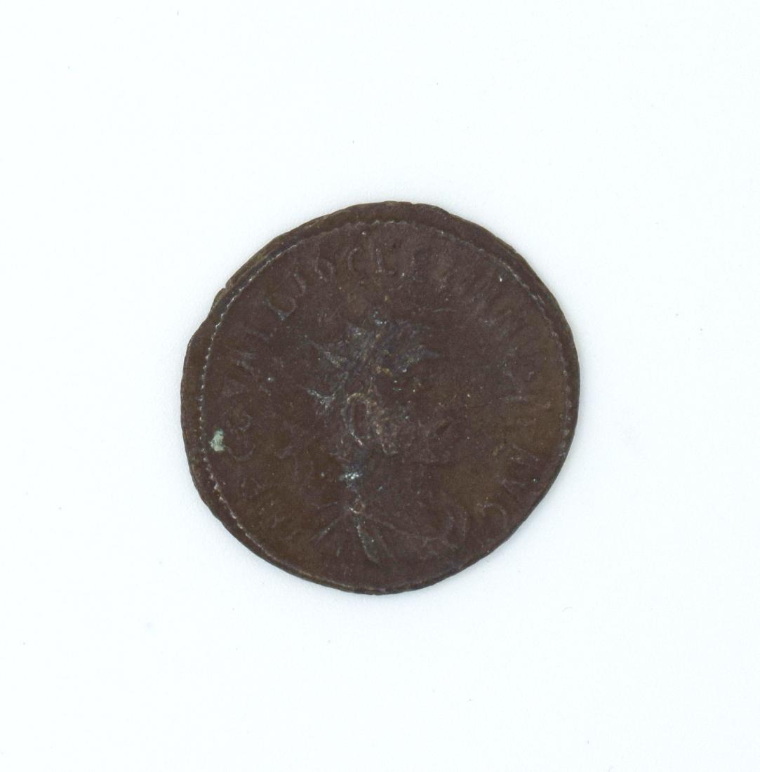 Roman bronze coin Antoninianus (1 of 2)