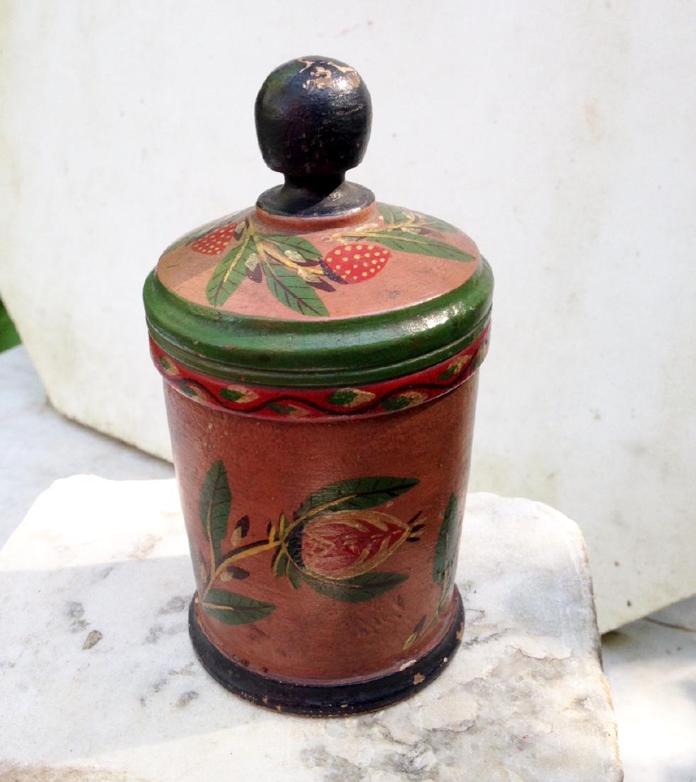 Early 20thc wooden ware with original paint- (1 of 4)