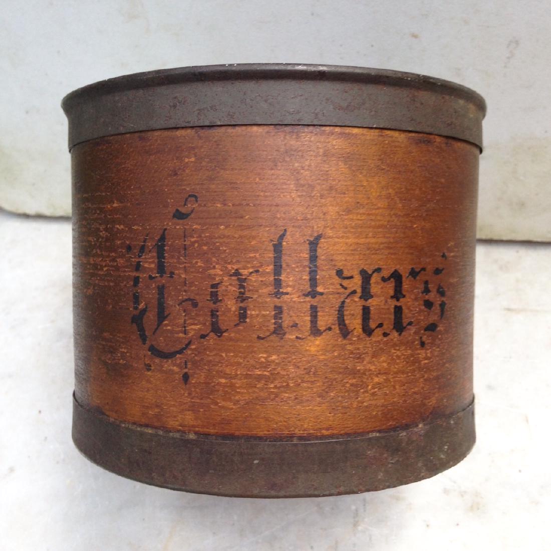 C1900 wooden collar box (1 of 5)