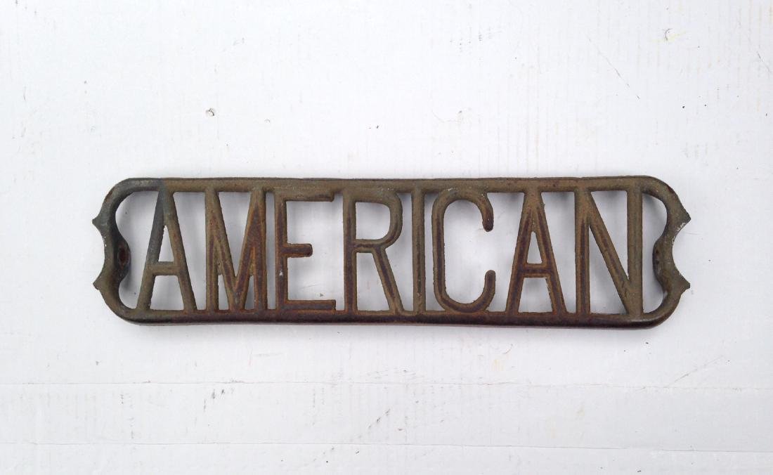 C1930-40 "AMERICAN " cast iron ladder step in good used (1 of 4)