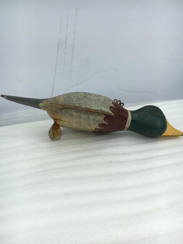 Ice Fishing Decoy Length 8" Ice Fishing Decoy Frog good (1 of 2)