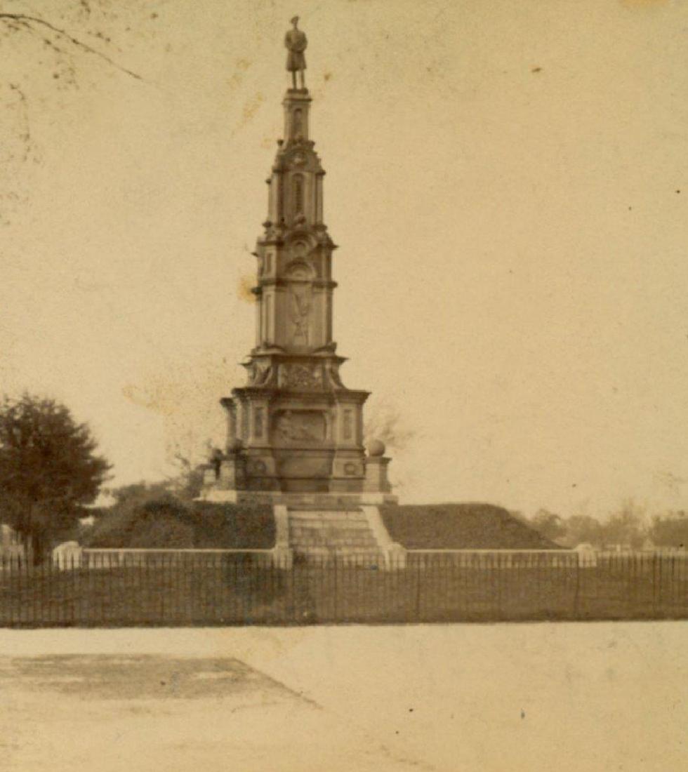 1880 Confederate Soldier Monument Savannah Georgia (1 of 3)