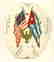 1898 Spanish American War Us Flag & Cuba Ramsdell