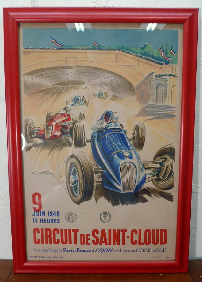 Circuit de Saint-Cloud Poster (1 of 1)