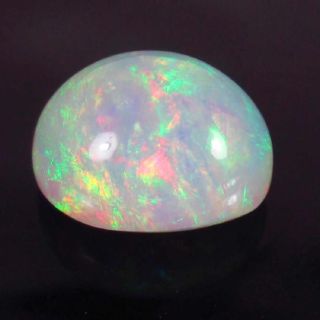 6.43 Ct Genuine Ethiopian Loose Welo White Opal "Big (1 of 3)