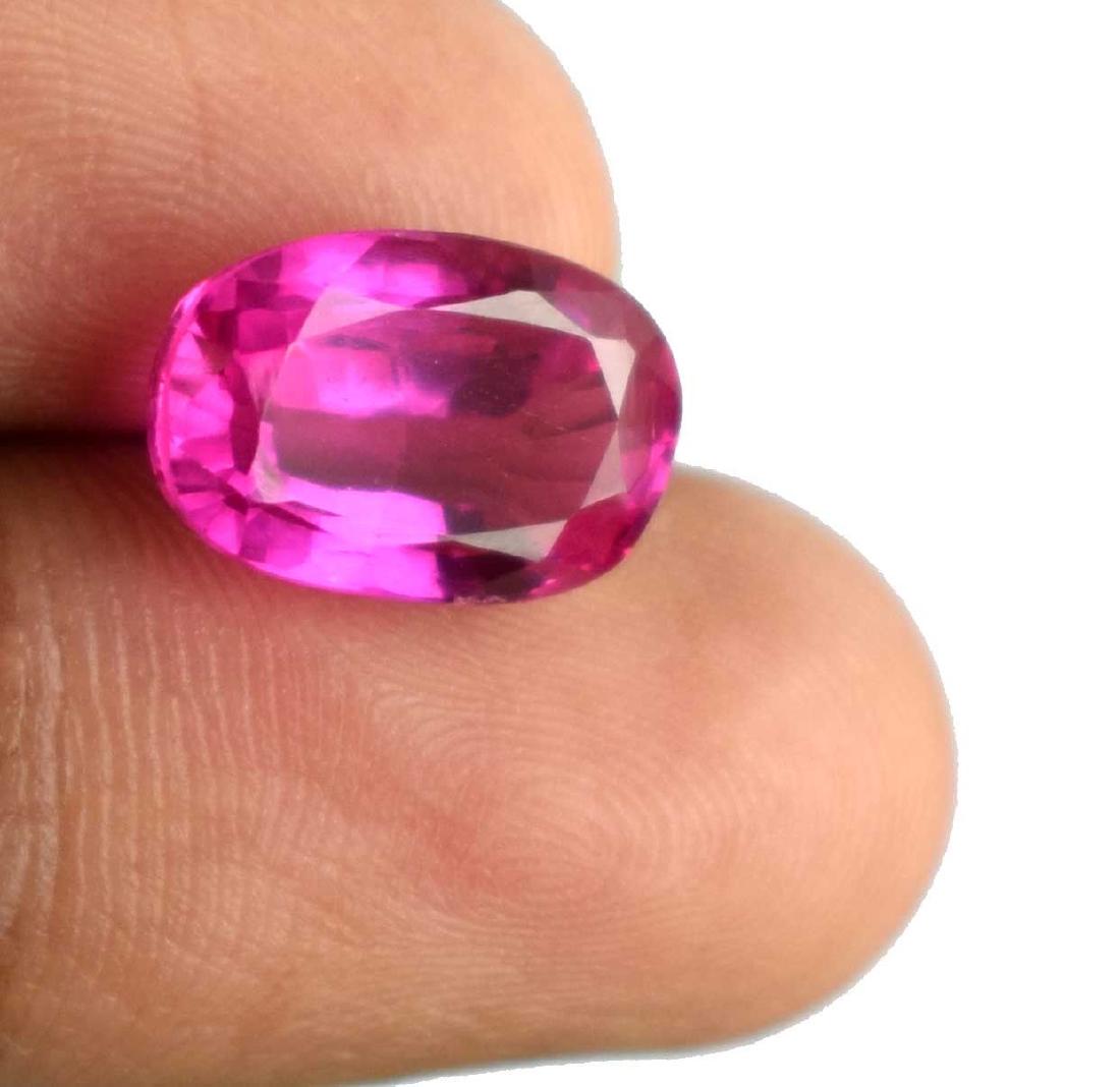 8.15 Ct Natural Pink Sapphire IGL Certified (1 of 3)