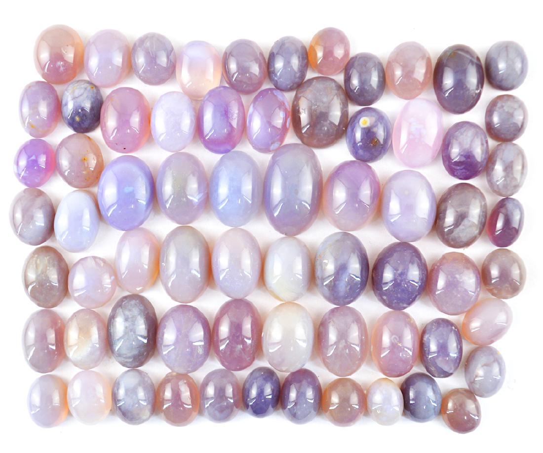 Top Quality Chalcedony Cabochons lot (1 of 1)