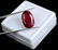 13.90 Ct Natural Untreated Red Ruby IGL Certified - 3