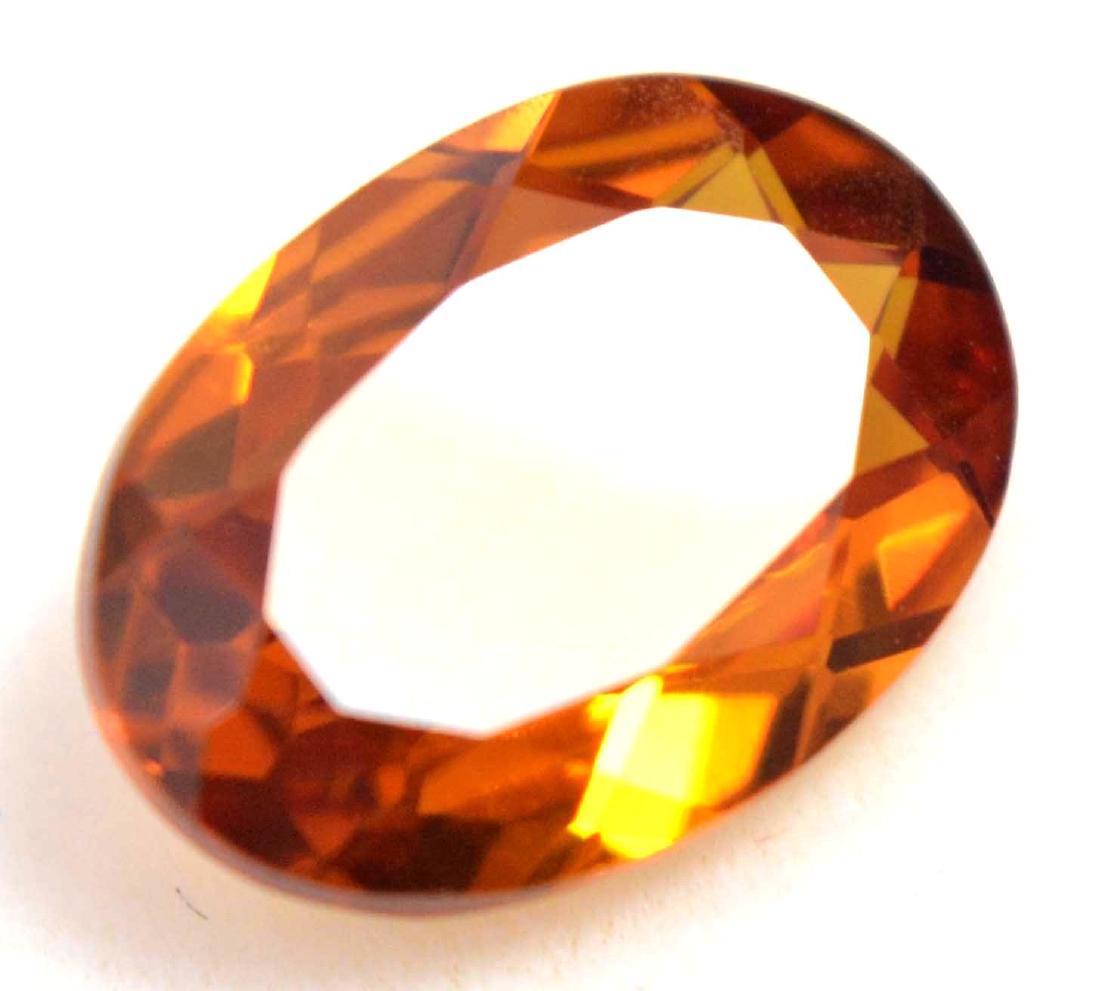 3.55 Ct Natural Ceylon Golden & Yellow Sapphire AGSL (1 of 4)