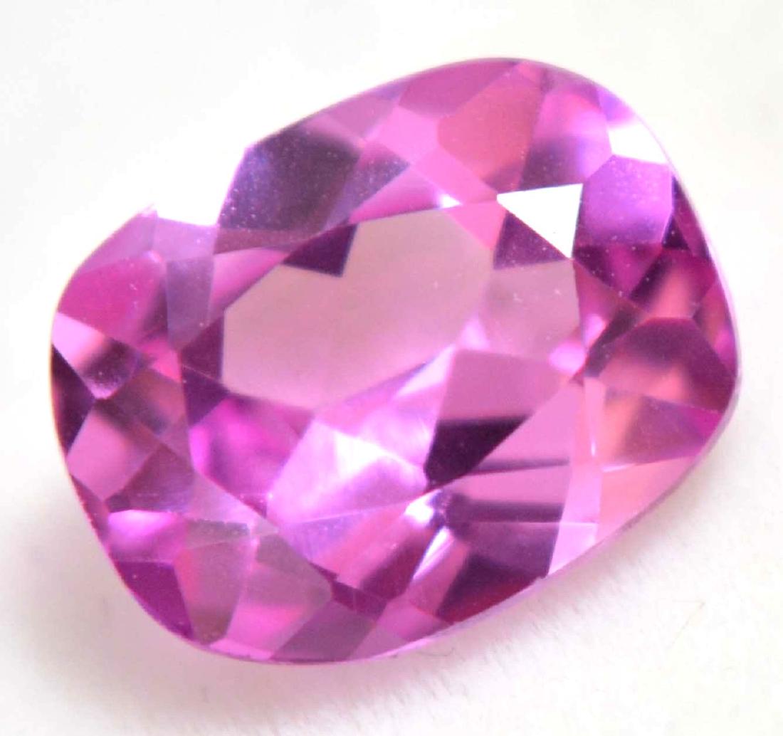 3.00 Ct Natural Pink Burma Ruby AGSL Certified Cushion (1 of 3)