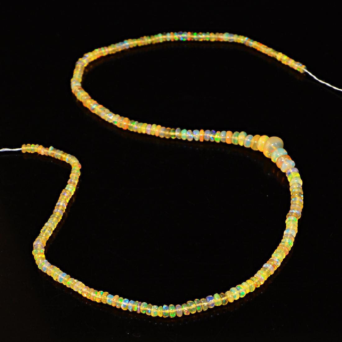 Top Quality Rare Flash Fire Opal Beads Strand (1 of 4)