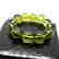 Cut green amber beads bracelet 24.6 gr - 2