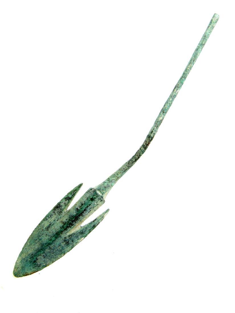 Ancient Greek Bronze Spear: Ancient Greek Bronze Spear Date: ca.1000 BC Ancient Greek Bronze Spear, The ancient swords of bronze in all their many forms open a unique window on the past, bringing together the finest craftsmanshi