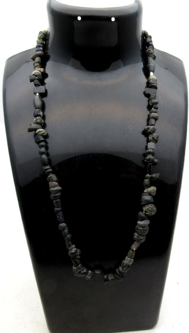 Ancient Roman Stone Beaded Necklace (1 of 3)