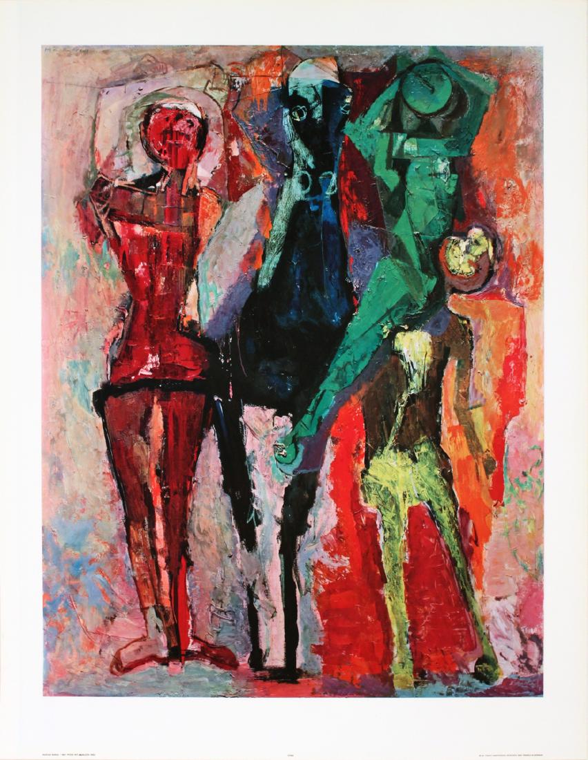 Marino Marini Offset Lithograph Horse with Jugglers (1 of 1)