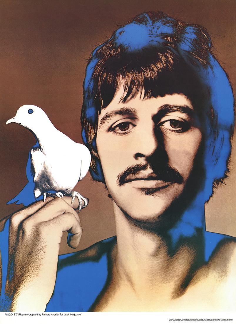 Richard Avedon Offset Lithograph Ringo Starr (1 of 1)