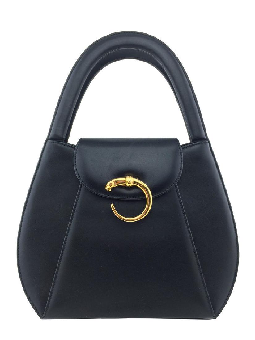 Cartier Leather Panthere Top Handle Bag (1 of 19)